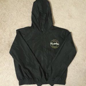 Forever 21 Black Light Windbreaker | XS